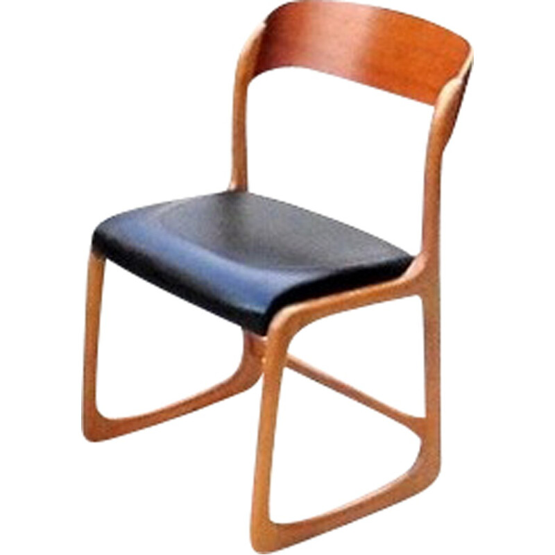Baumann vintage sleds chairs - 1960s