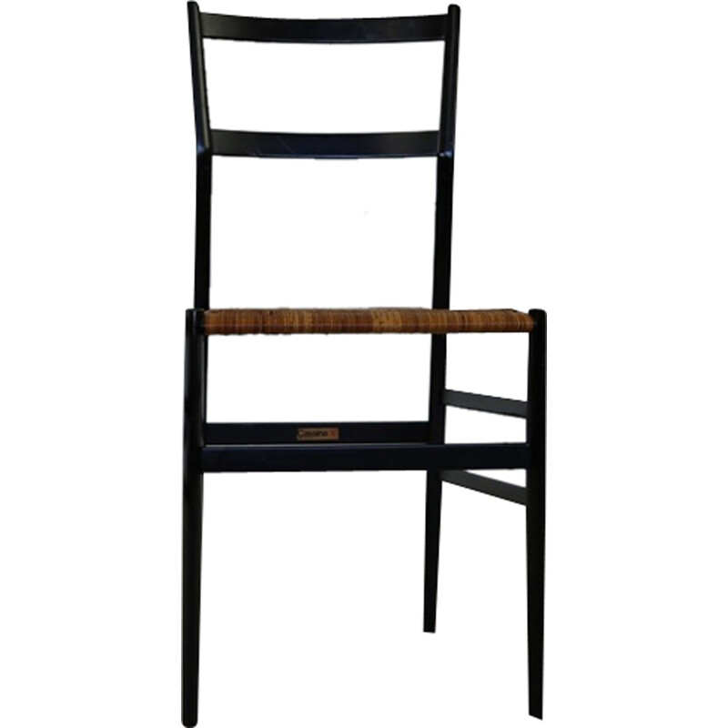 Paire de chaises minimalistes par Gio Ponto pour Cassina - 1950