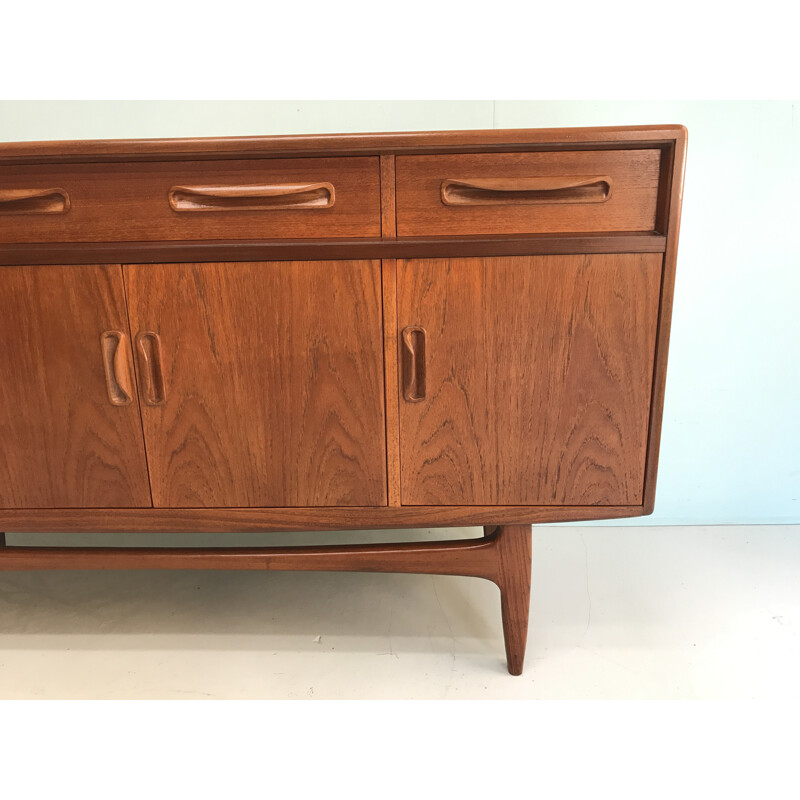 Brown G-Plan sideboard in teak by V Wilkins - 1960s