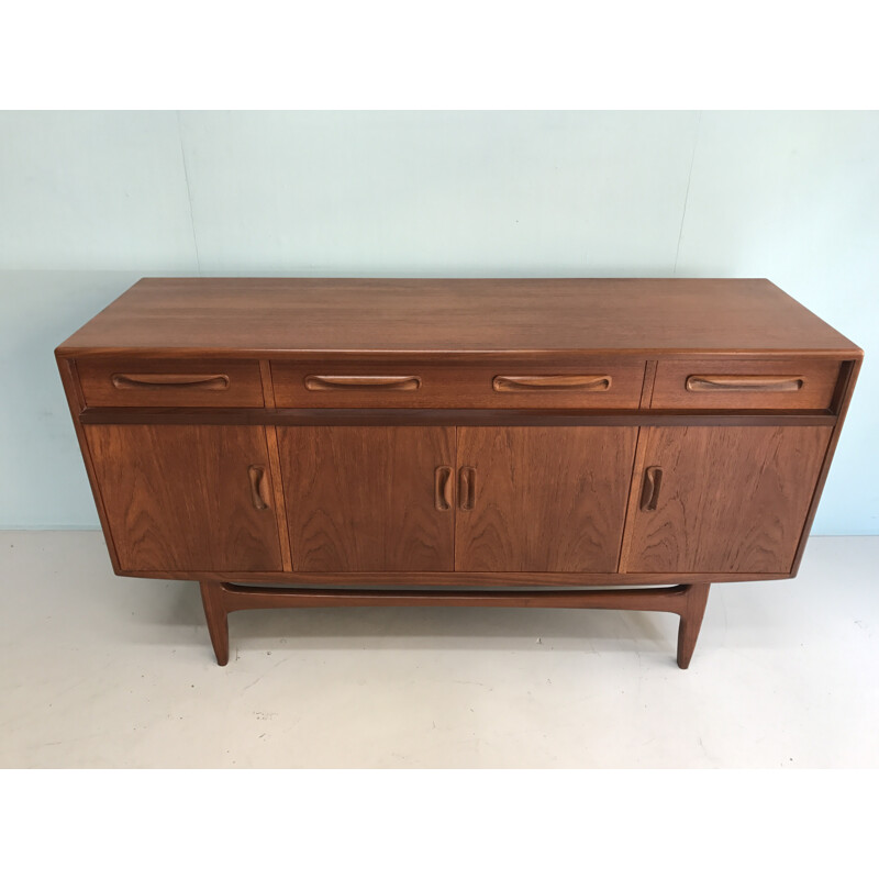 Brown G-Plan sideboard in teak by V Wilkins - 1960s