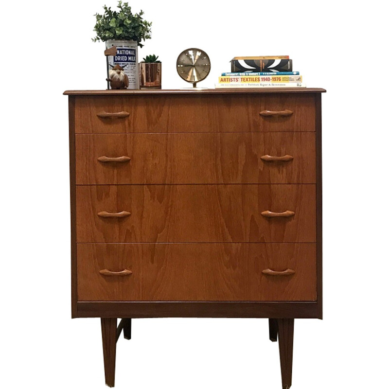 Mid-century vintage danish chest of drawers - 1960s