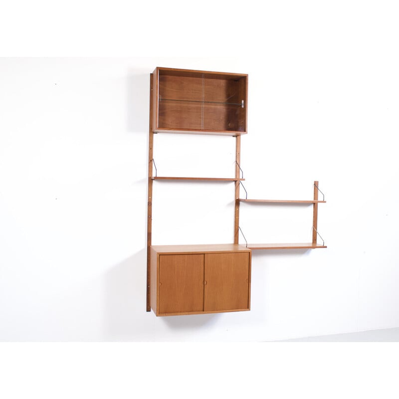 Vintage Royal System modular shelf in teak by Poul Cadovius, 1958