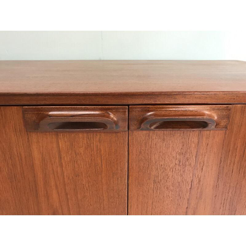 McIntosh sideboard in teak with 4 middle drawers - 1960s