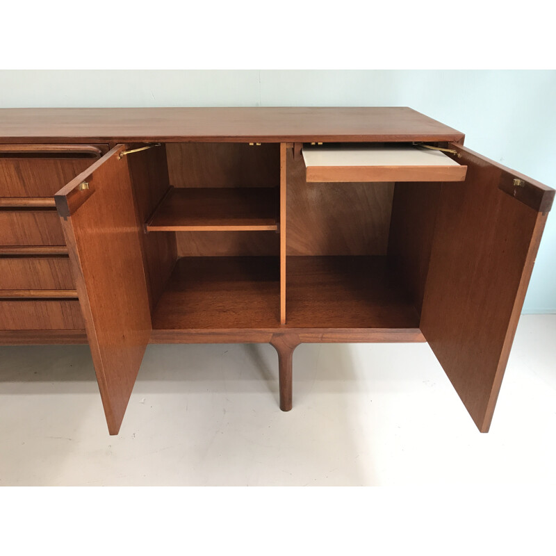 McIntosh sideboard in teak with 4 middle drawers - 1960s