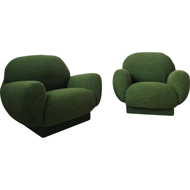 Pair of vintage armchairs, Italy 1960