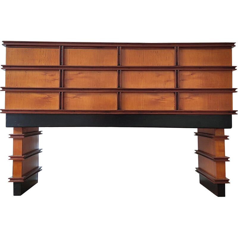 Vintage wooden sideboard, Italy 1960