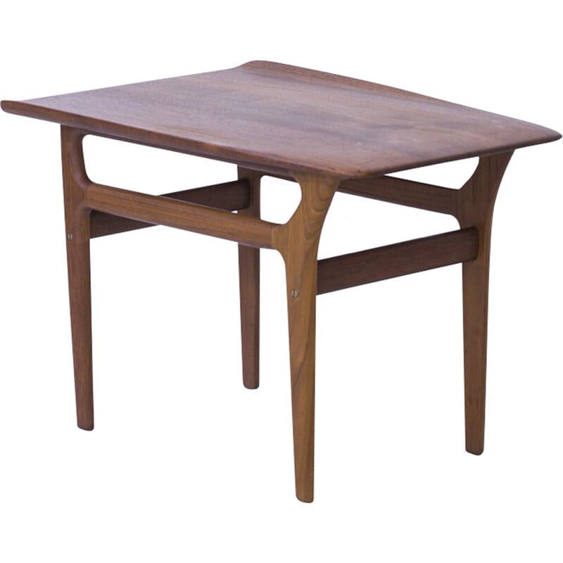 Solid teak side table by Kurt Østervig, Denmark - 1950’s