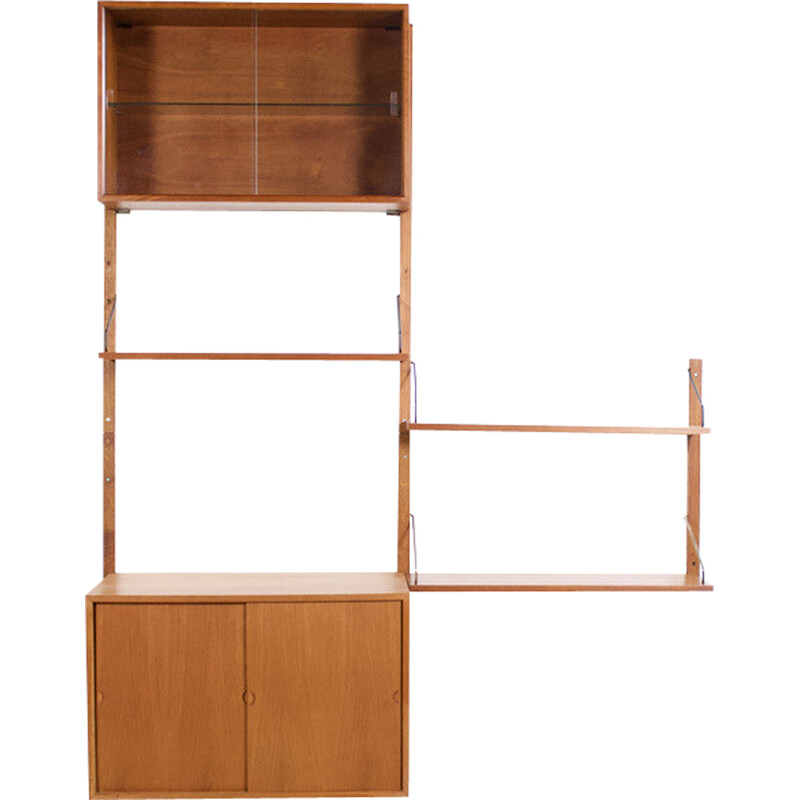 Vintage Royal System modular shelf in teak by Poul Cadovius, 1958