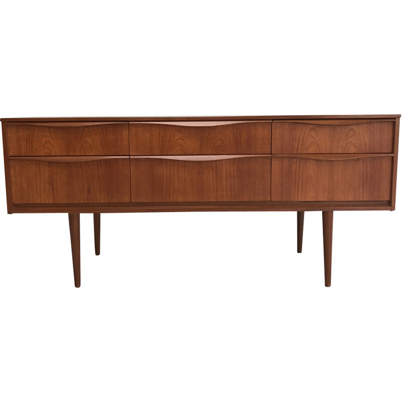 Austinsuite chest of drawers with 6 drawers by Frank Guille - 1960s