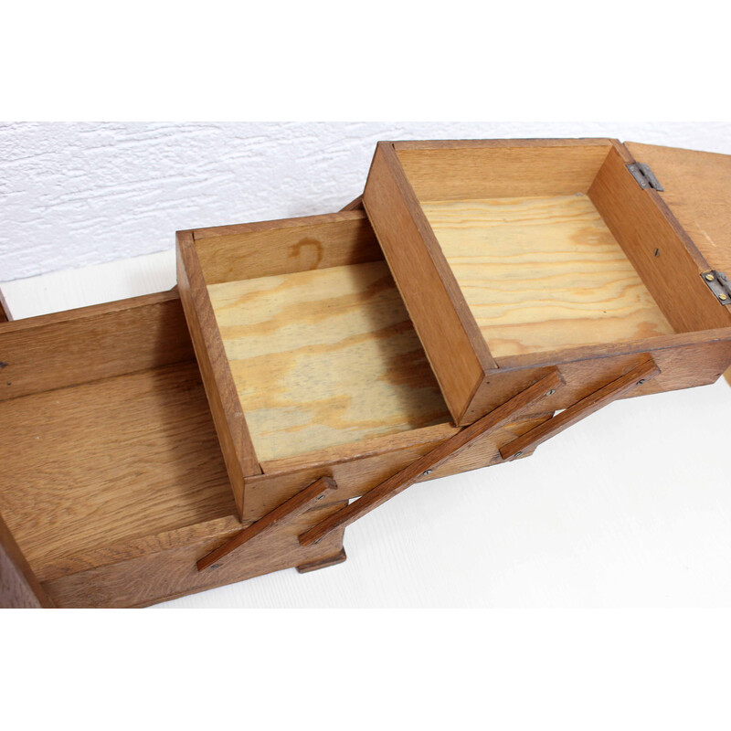 Solid Beech Cantilevered Storage Box