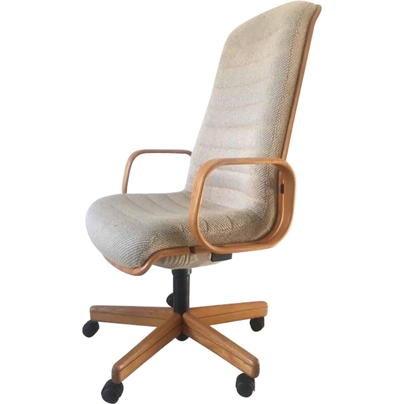 Desk swivel chair by Martin Stoll for Giroflex - 1970s