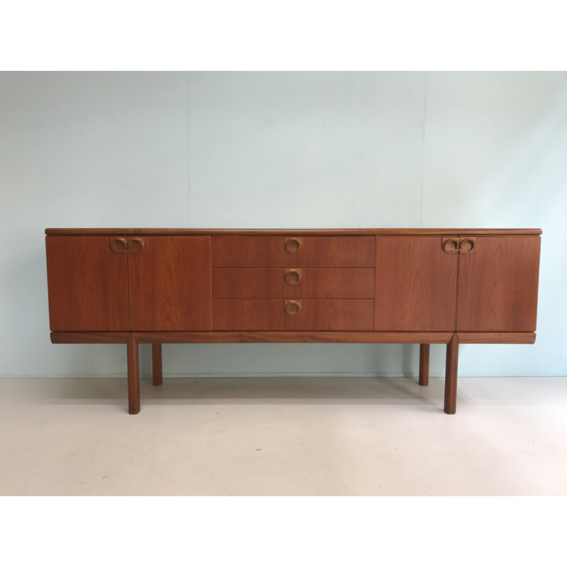 Enfilade McIntosh marron en teck - 1960