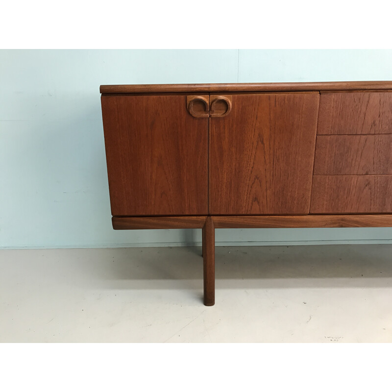 Enfilade McIntosh marron en teck - 1960