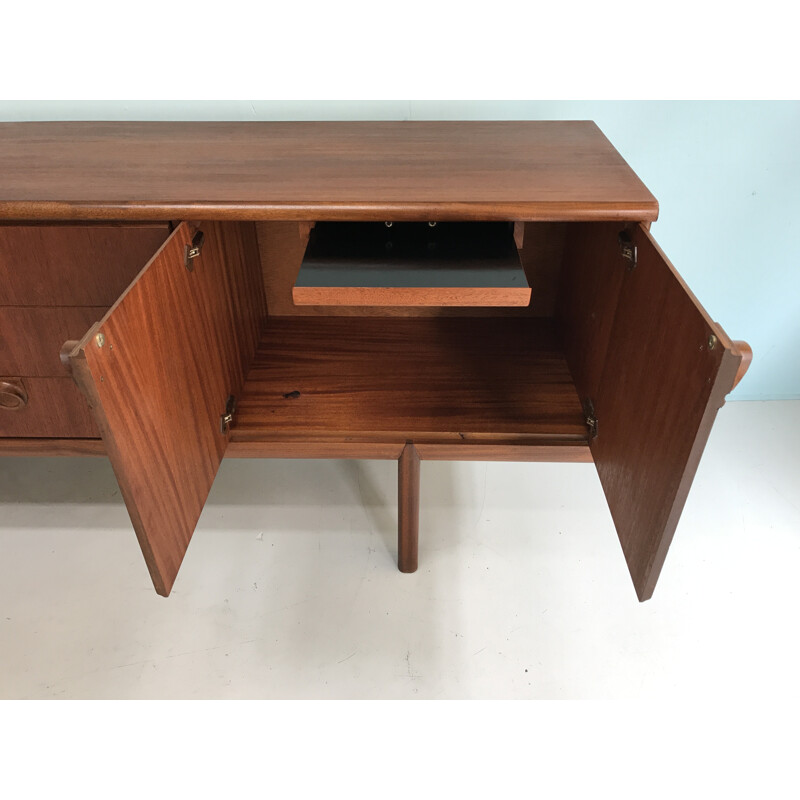 Enfilade McIntosh marron en teck - 1960