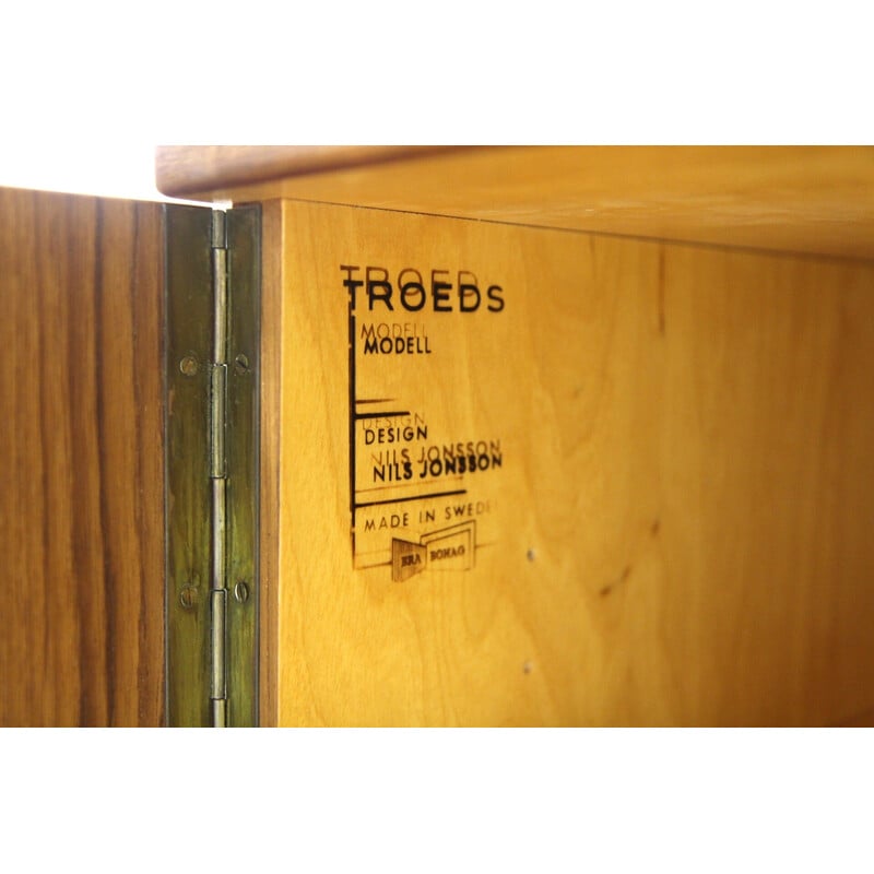 Vintage teak chest of drawers by Nils Jonsson for Troeds, Sweden 1960