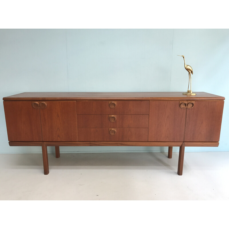 Enfilade McIntosh marron en teck - 1960