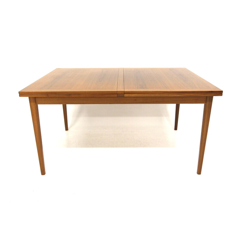 Vintage teak dining table for Skaraborgs Möbelindustri, Sweden 1960