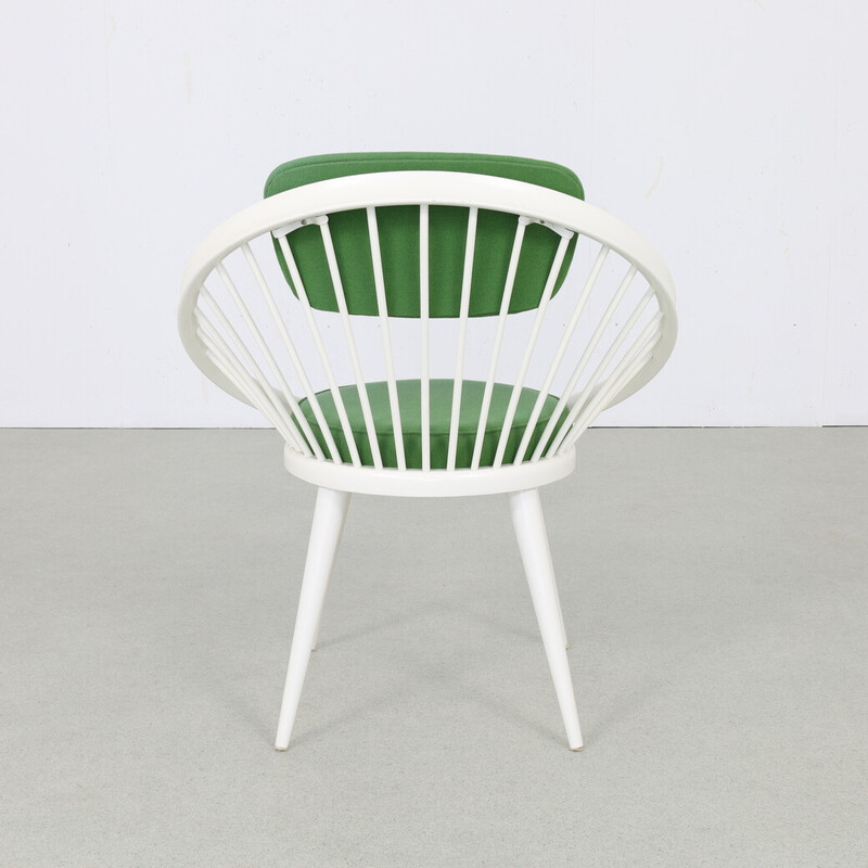 Cadeira Circle vintage de Yngve Ekström para a Suécia, 1960