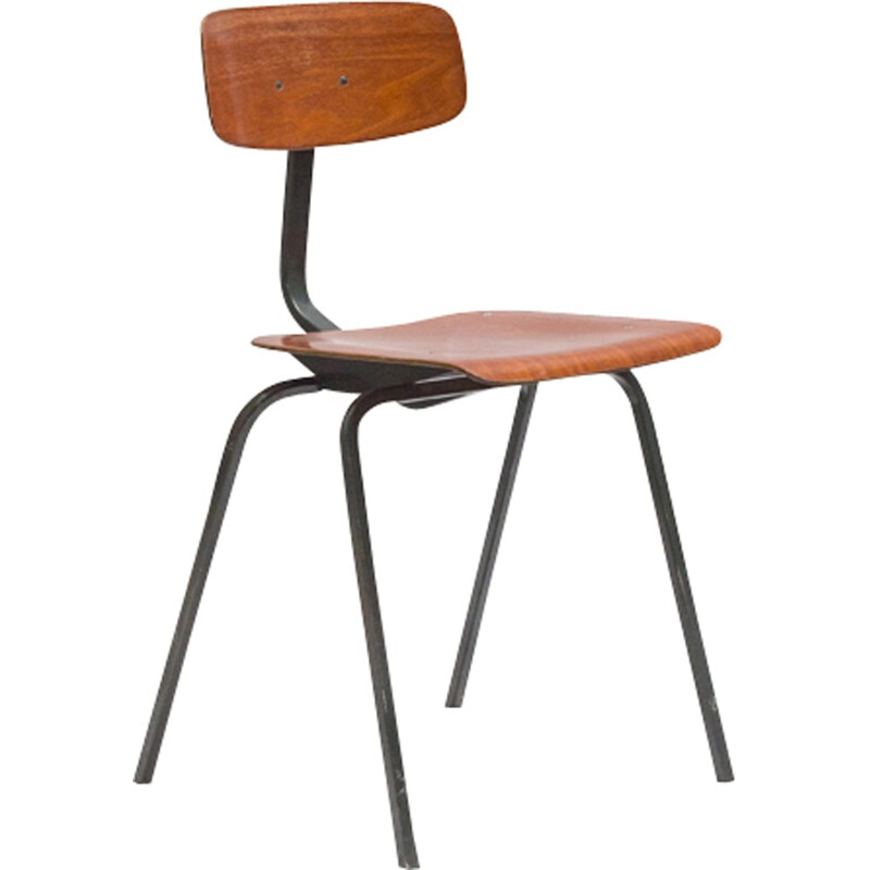 Dutch mid-century pagwood Eromes chair - 1960s