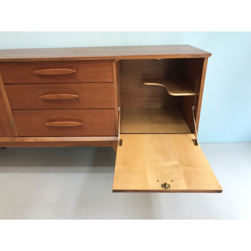 Sideboard in teak produced by Yentique - 1960s