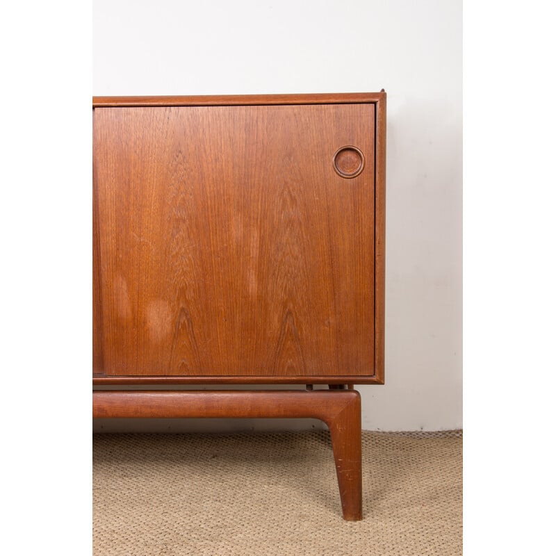 Vintage teak sideboard by Arne Hovmand-Olsen for Mogens Kold, Denmark 1960