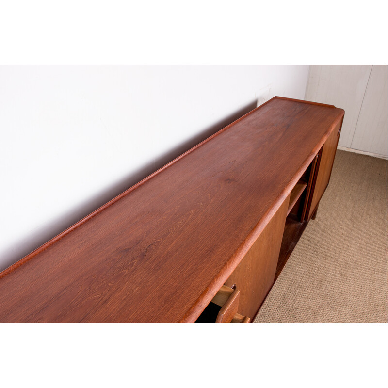 Vintage teak sideboard by Arne Hovmand-Olsen for Mogens Kold, Denmark 1960