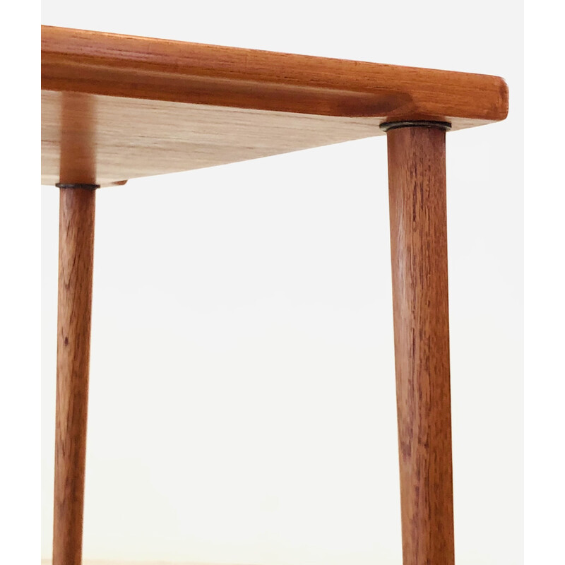 Vintage FD544 side table in solid teak by Edvard Kindt-Larsen for France and Son, Denmark 1950