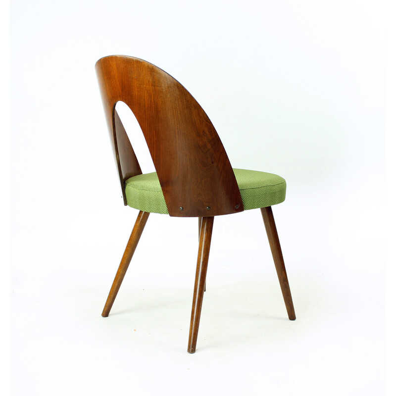 Vintage walnut veneer dining chairs by Antonín Šuman for Tatra, Czechoslovakia 1960