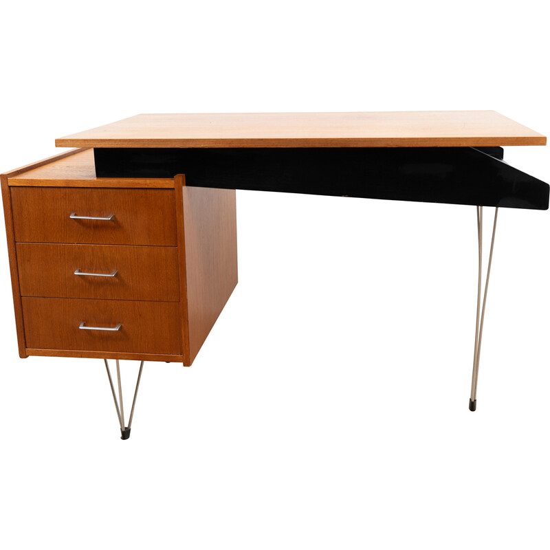 Bureau vintage Hairpin par Cees Braakman pour Pastoe