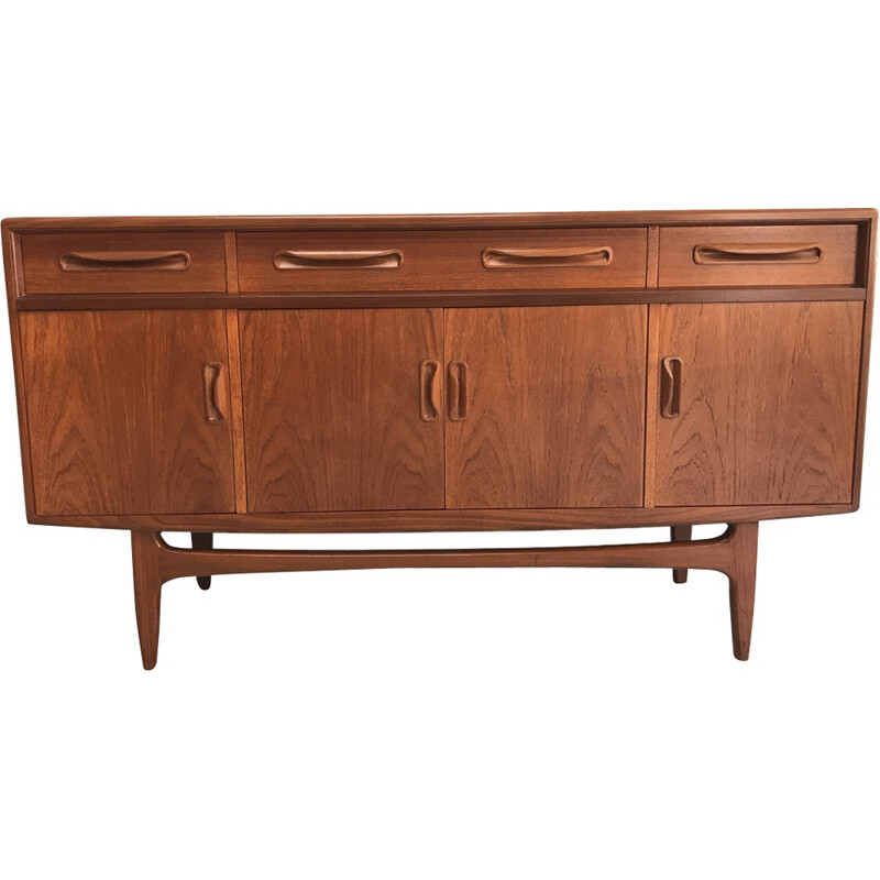 Brown G-Plan sideboard in teak by V Wilkins - 1960s