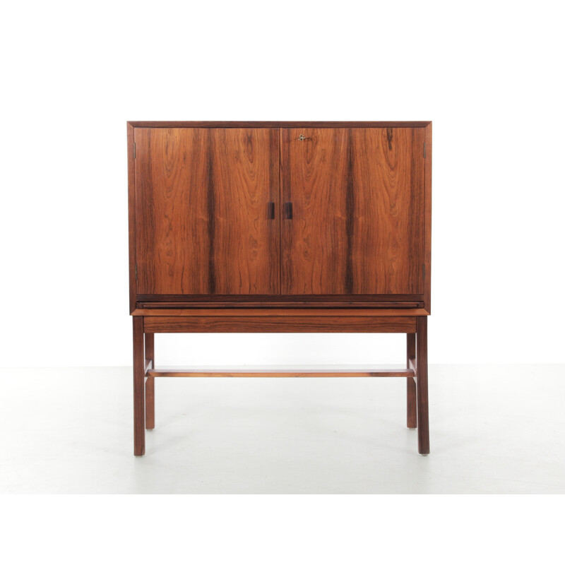 Cabinet bar vintage en palissandre de Rio de Rio de Erik Wørth pour Vamo Møbelfabrik
