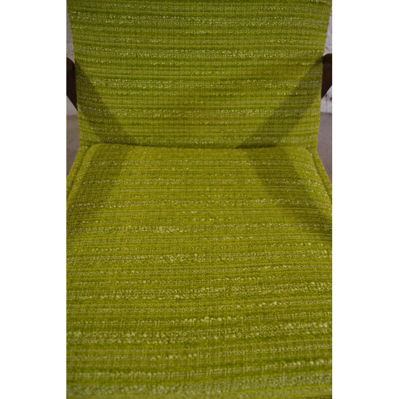 Mid century modern green armchair, ARP - 1950s