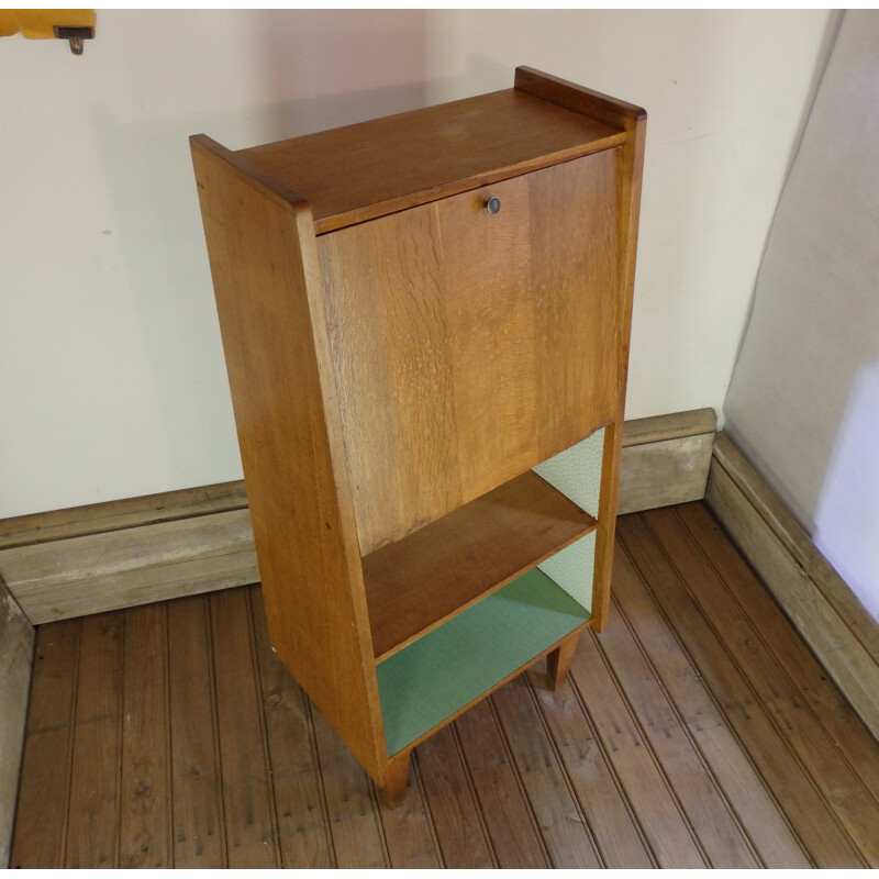 Mid century writing desk in wood - 1950s