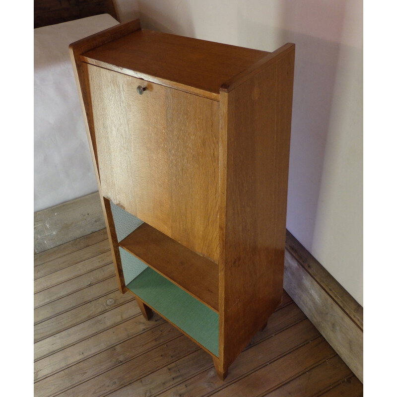 Mid century writing desk in wood - 1950s