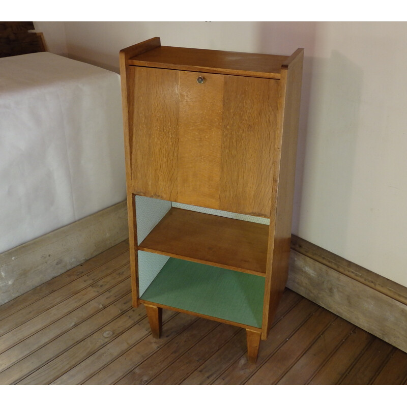 Mid century writing desk in wood - 1950s