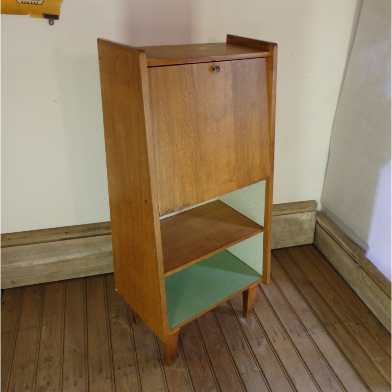 Mid century writing desk in wood - 1950s