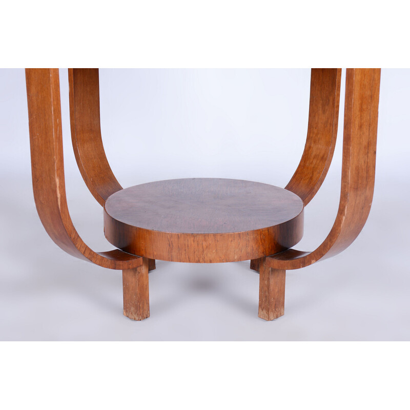 Vintage Art Deco rosewood seating set, France 1920