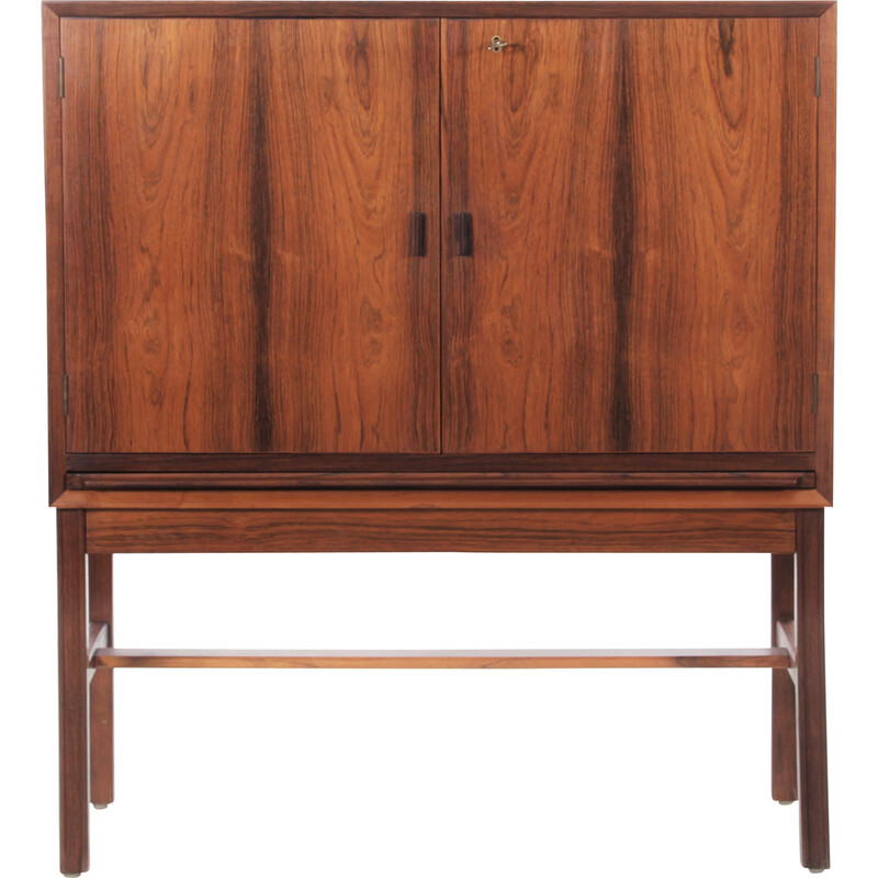 Cabinet bar vintage en palissandre de Rio de Rio de Erik Wørth pour Vamo Møbelfabrik