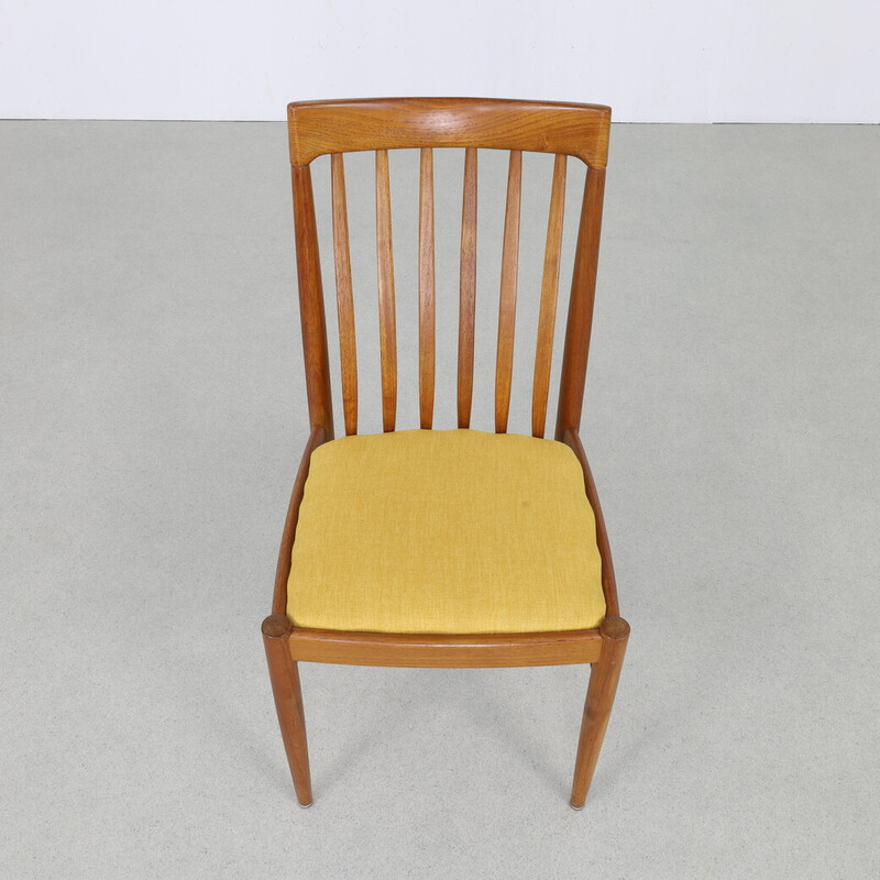 Set of 6 vintage teak dining chairs by H.W. Klein for Bramin, 1970