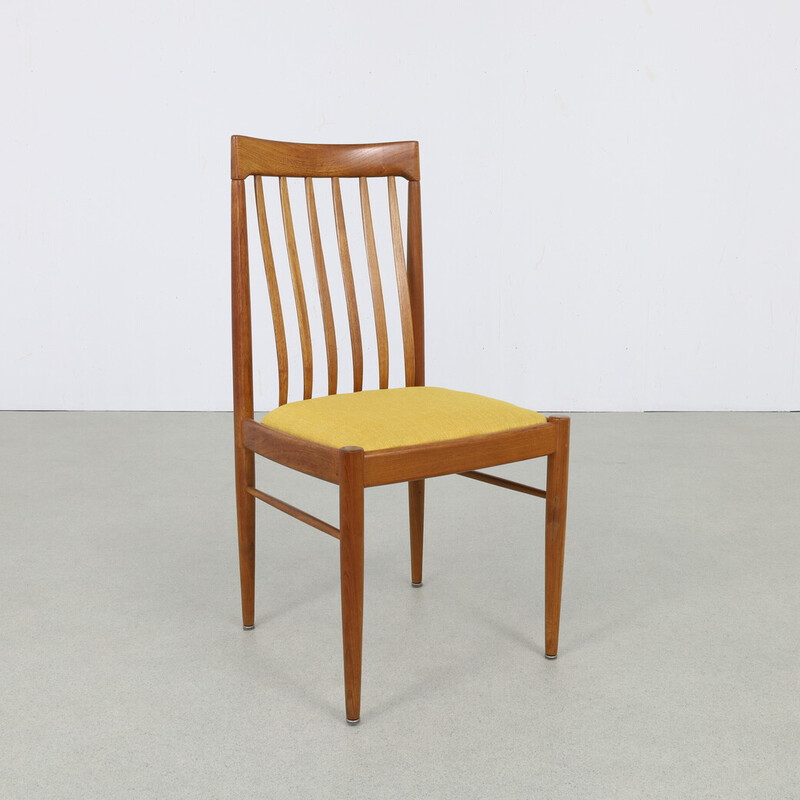 Set of 6 vintage teak dining chairs by H.W. Klein for Bramin, 1970