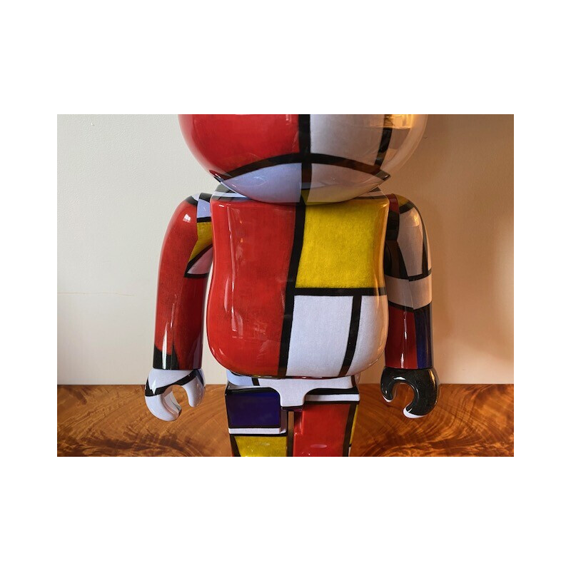 Brinquedo vintage de Piet Mondrian para a Medicom