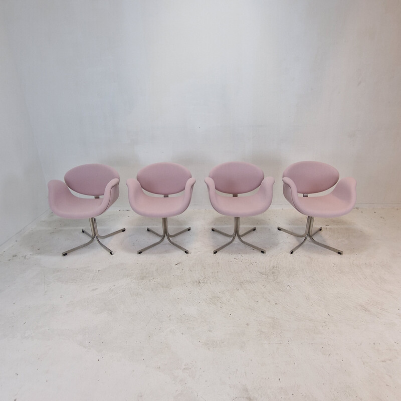 Lot de 4 fauteuils vintage Tulipes par Pierre Paulin pour Artifort, 1960