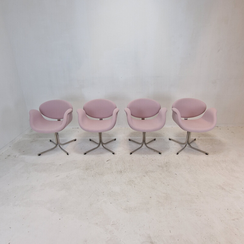 Set of 4 vintage Tulipes armchairs by Pierre Paulin for Artifort, 1960