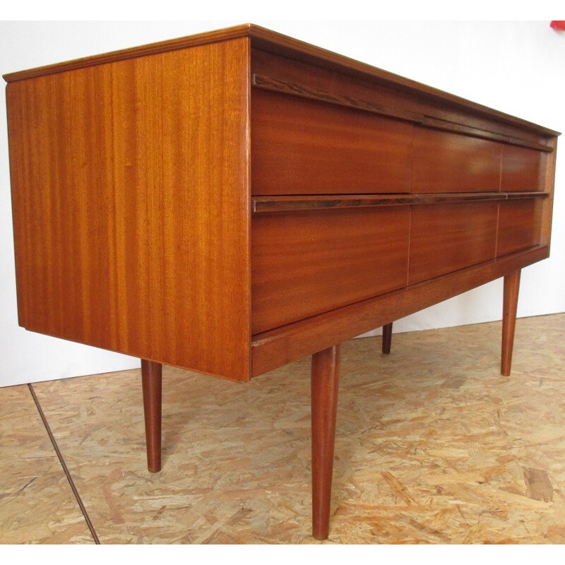Mahogany and teak chest of drawers, Austin Suite - 1960s