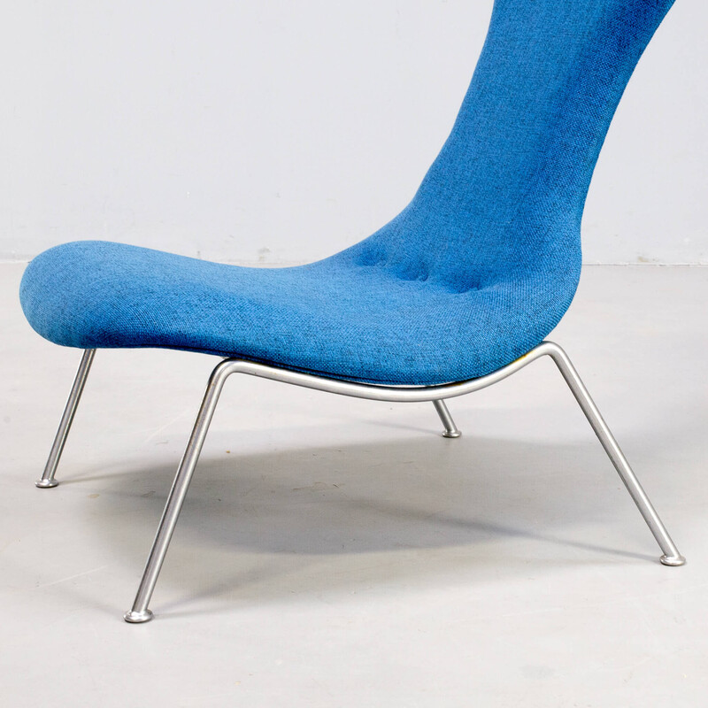 Vintage-Sessel "Tongue" aus niederländischem Stoff für Wagemans und van Tuinen, 1950