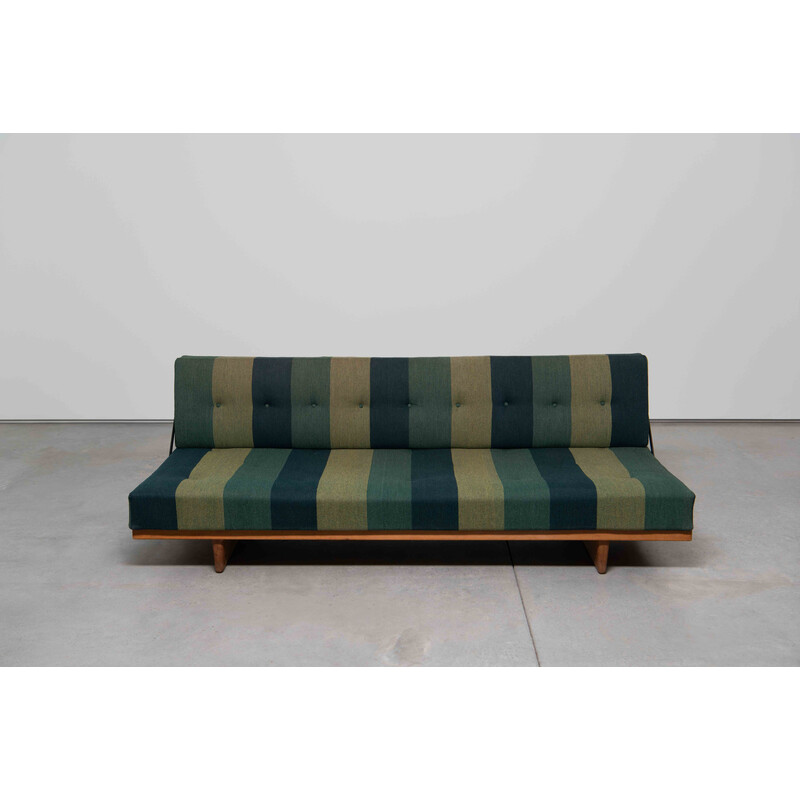 Schlafsofa Modell 192 aus massiver Eiche von Børge Mogensen für Fredericia, Dänemark 1955