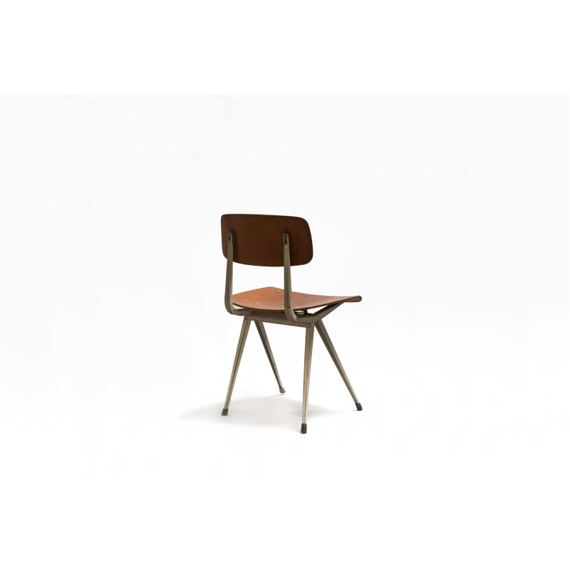 Chair model Result in wood and metal by Friso Kramer - 1950s