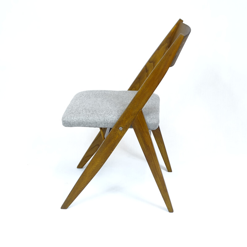 Polish chair by C.Knothe for "RZUT" - 1970s