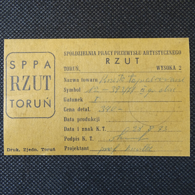 Chaise Polonaise de C.Knothe pour "RZUT" - 1970