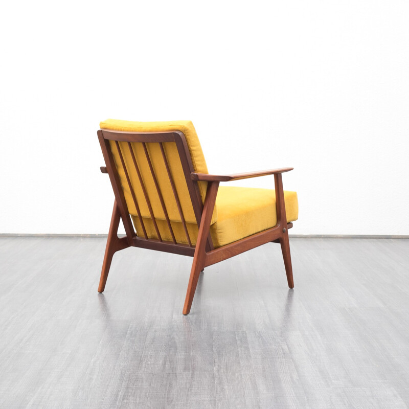Teak Scandinavian armchair - 1960s
